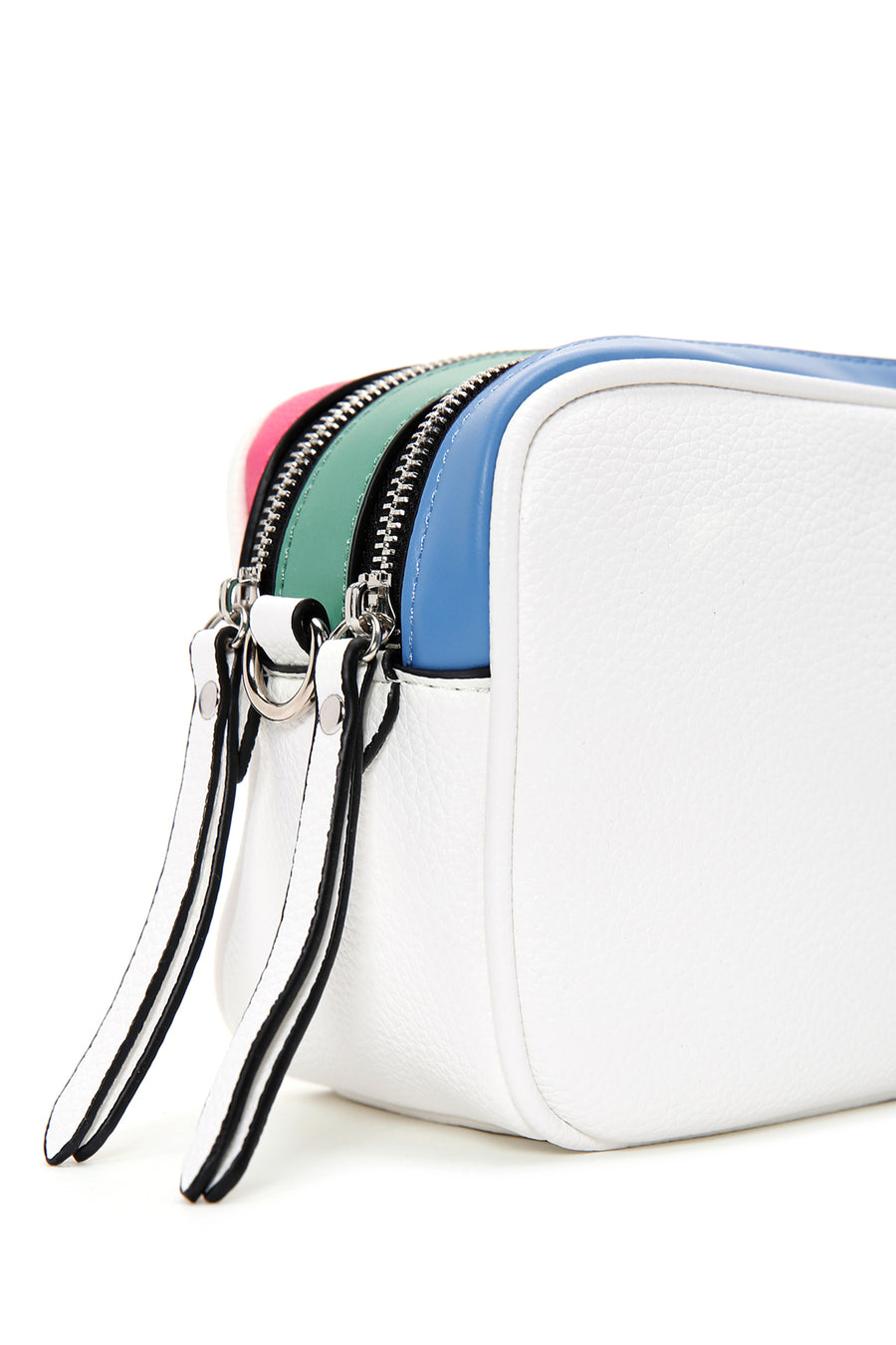 Women's White Long Strap Crossbody Bag