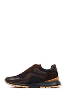 Men's Black Lace-Up Leather Sneaker | Derimod