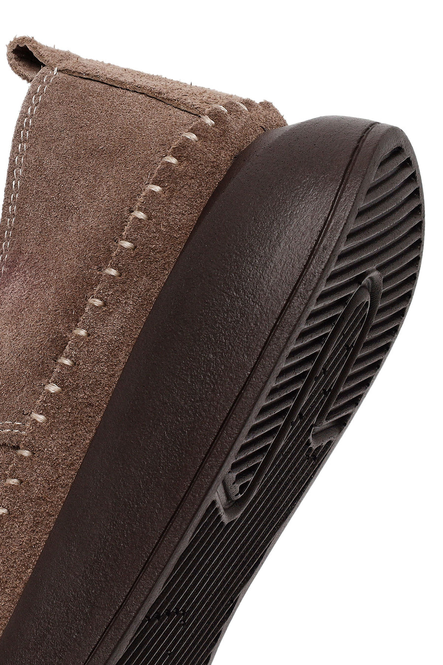 Woman Mink Lace-up Thick-soled Suede Comfort Shoes