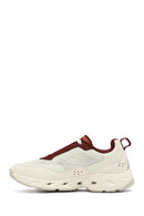 Derimod Studio Women's White Lace-Up Thick-Soled Sneaker | Derimod