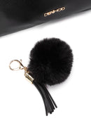 Woman Black Accessory-Detail Crossbody Bag | Derimod