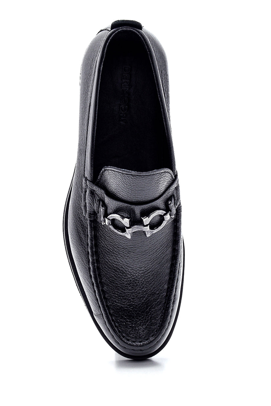 Men's Leather Buckle Loafer