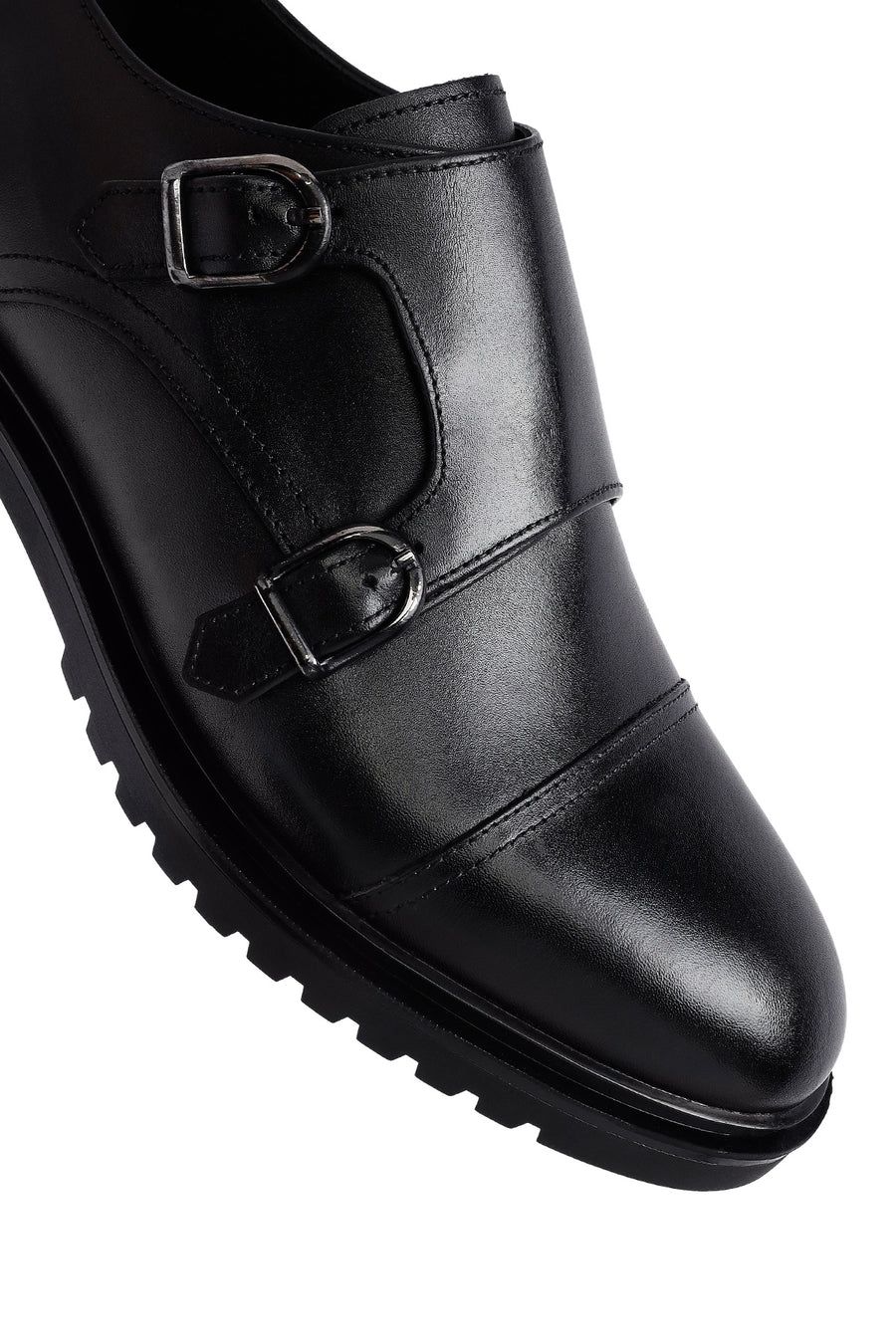 Male Black Leather Classic Shoes