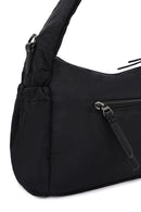 Women Black Long Strap Fabric Shoulder Bag | Derimod