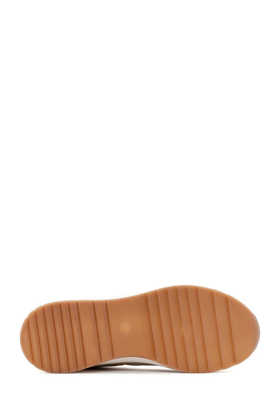 Women's Beige Thick Soled Sneaker