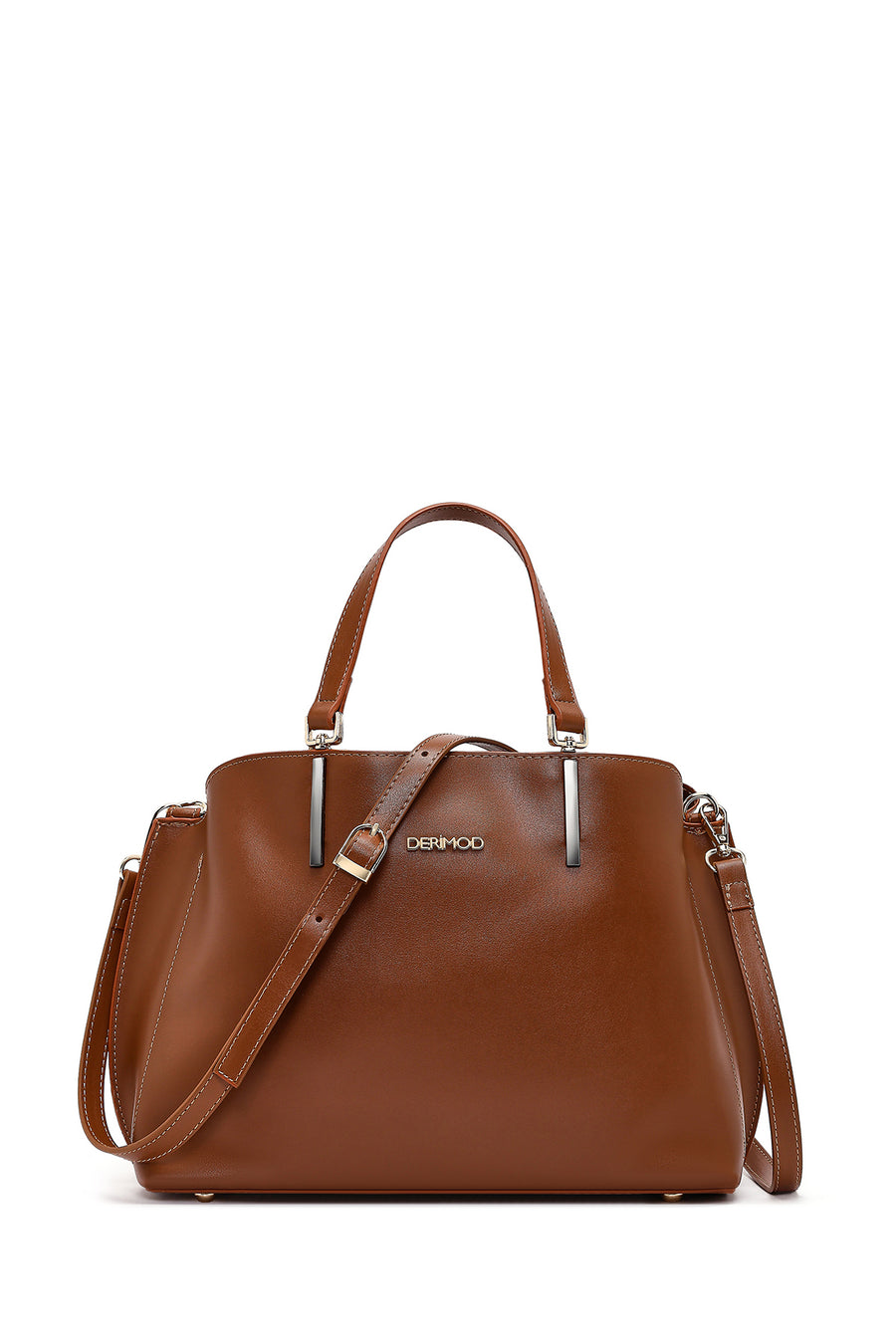 Women's Tan Long Strap Classic Shoulder Bag 25US201318 | Derimod