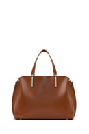 Women's Tan Long Strap Classic Shoulder Bag | Derimod