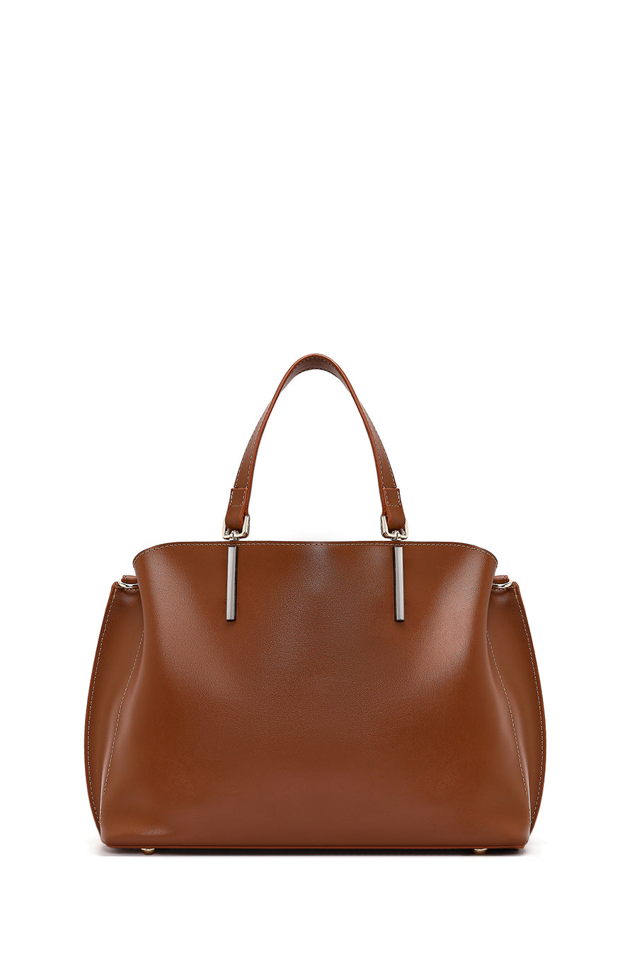 Women's Tan Long Strap Classic Shoulder Bag