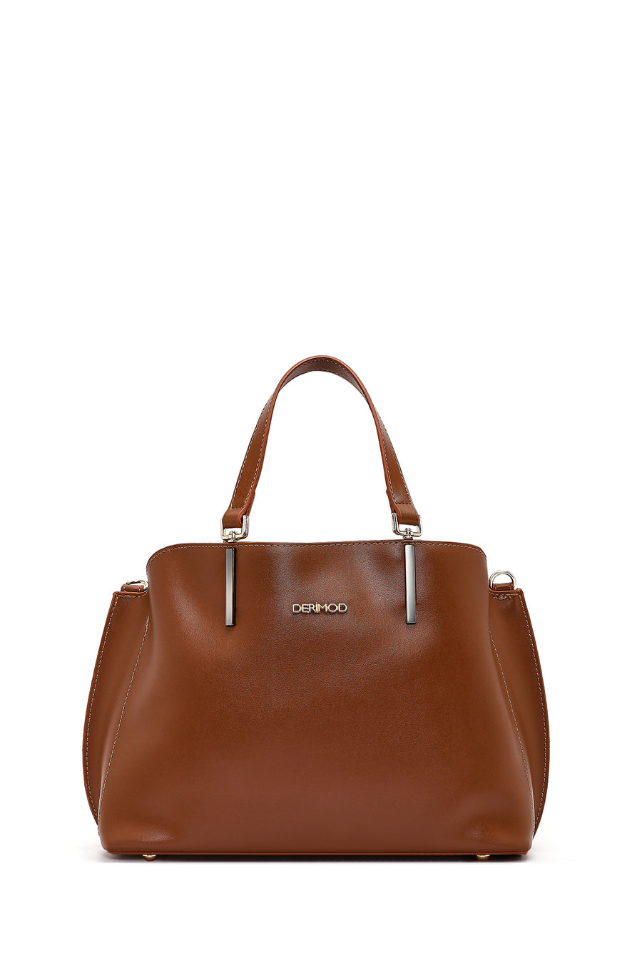 Women's Tan Long Strap Classic Shoulder Bag