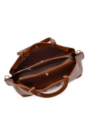 Women's Tan Long Strap Classic Shoulder Bag | Derimod