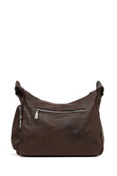 Women's Brown Long Strap Crossbody Bag | Derimod