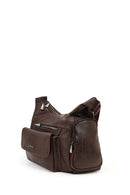 Women's Brown Long Strap Crossbody Bag | Derimod