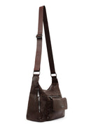 Women's Brown Long Strap Crossbody Bag | Derimod