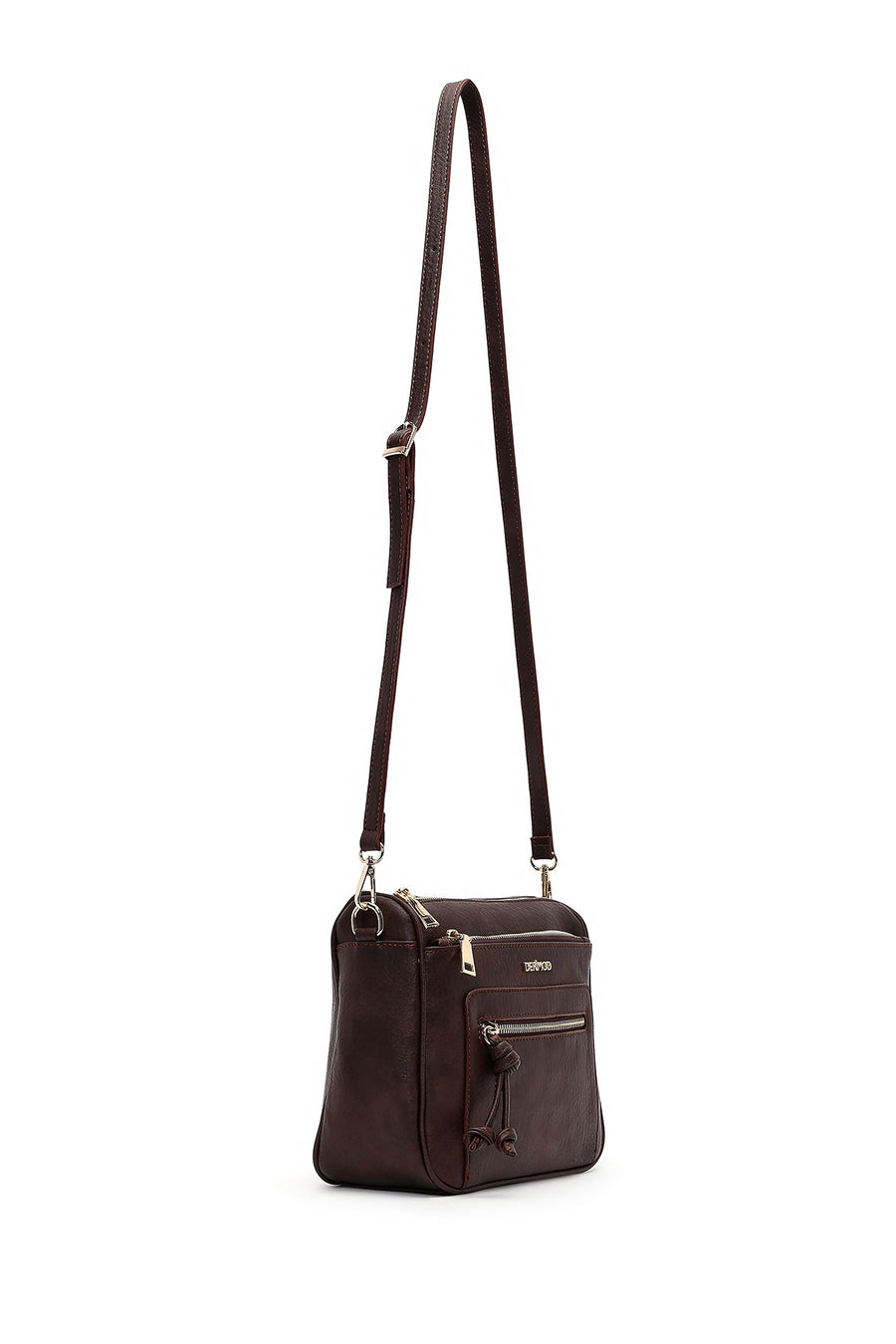 Women's Brown Crossbody Bag