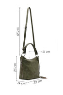 Women's Khaki Long Strap Shoulder Bag | Derimod