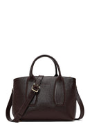 Women's Brown Long Strap Leather Handbag | Derimod