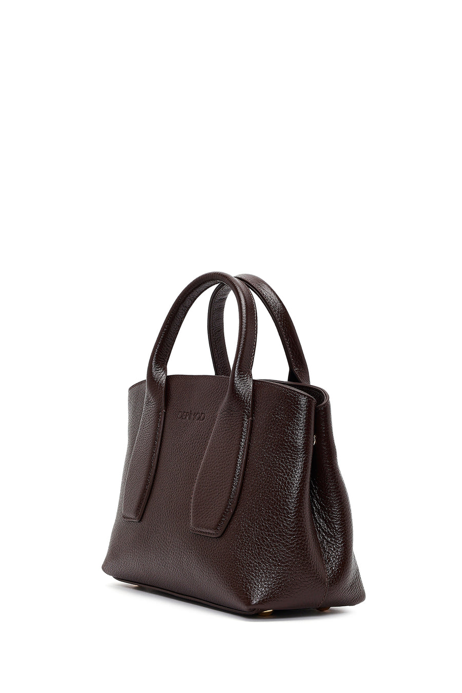 Women's Brown Long Strap Leather Handbag