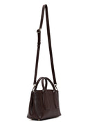 Women's Brown Long Strap Leather Handbag | Derimod