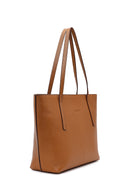Women's Tan Leather Shoulder Bag | Derimod