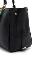 Women's Black Long Strap Charm Leather Shoulder Bag | Derimod