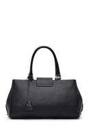 Women's Black Long Strap Charm Leather Shoulder Bag | Derimod