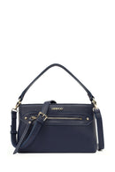 Women's Navy Blue Long Strap Crossbody Bag | Derimod