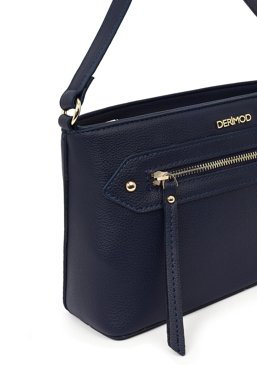 Women's Navy Blue Long Strap Crossbody Bag
