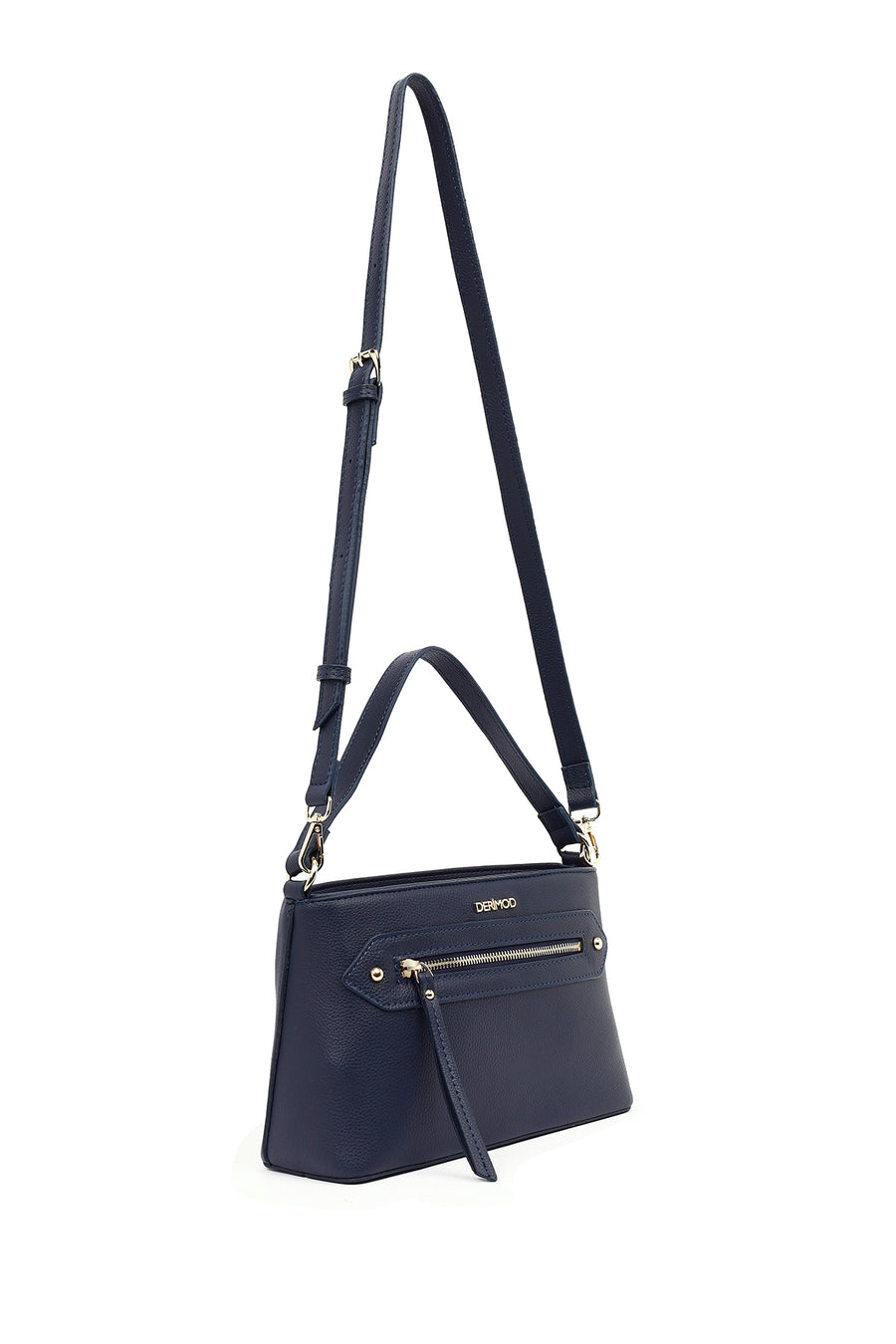 Women's Navy Blue Long Strap Crossbody Bag