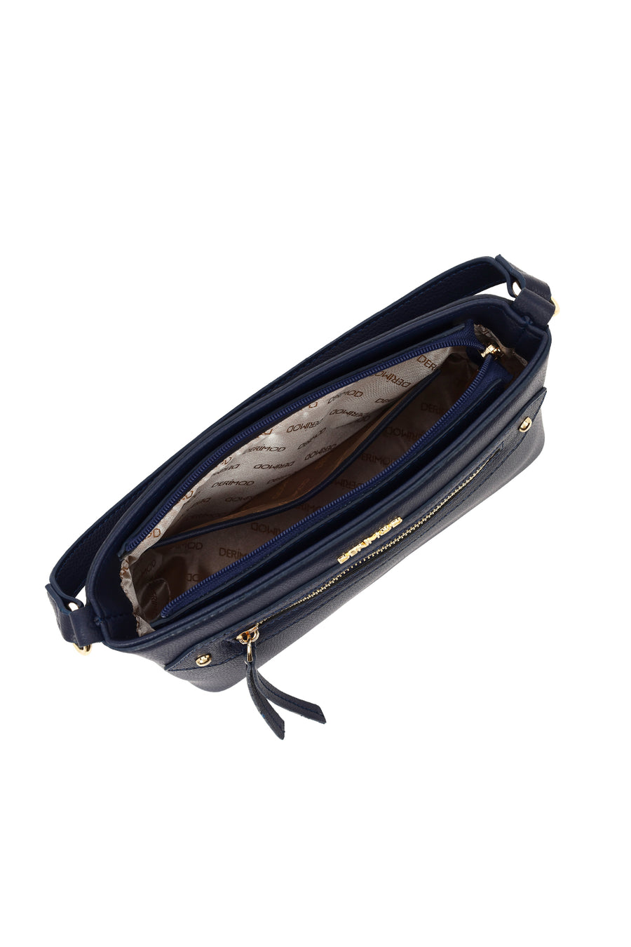 Women's Navy Blue Long Strap Crossbody Bag