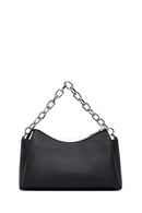 Women's Black Long Strap Crossbody Bag | Derimod