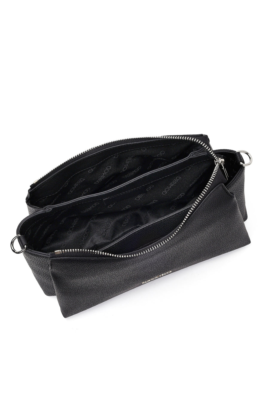 Women's Black Long Strap Crossbody Bag