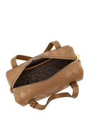 Women's Beige Long Strap Printed Crossbody Bag | Derimod