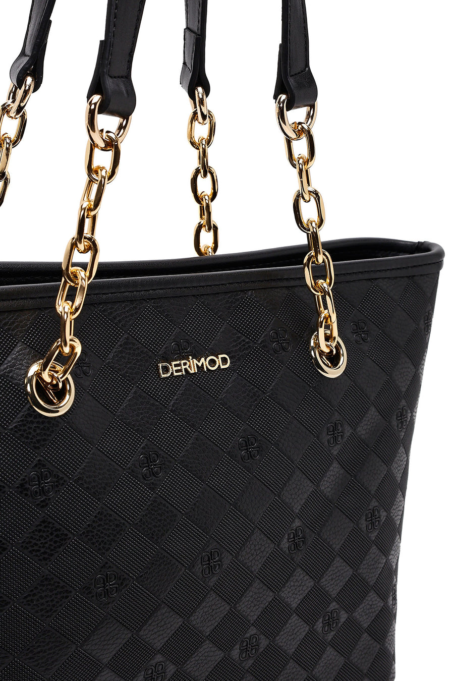 Women's Black Printed Shoulder Bag