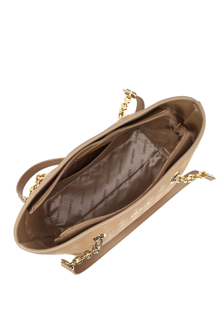 Women's Beige Printed Shoulder Bag