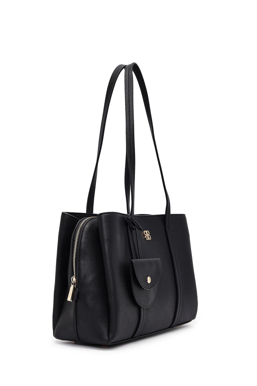 Women's Black Accessory Shoulder Bag