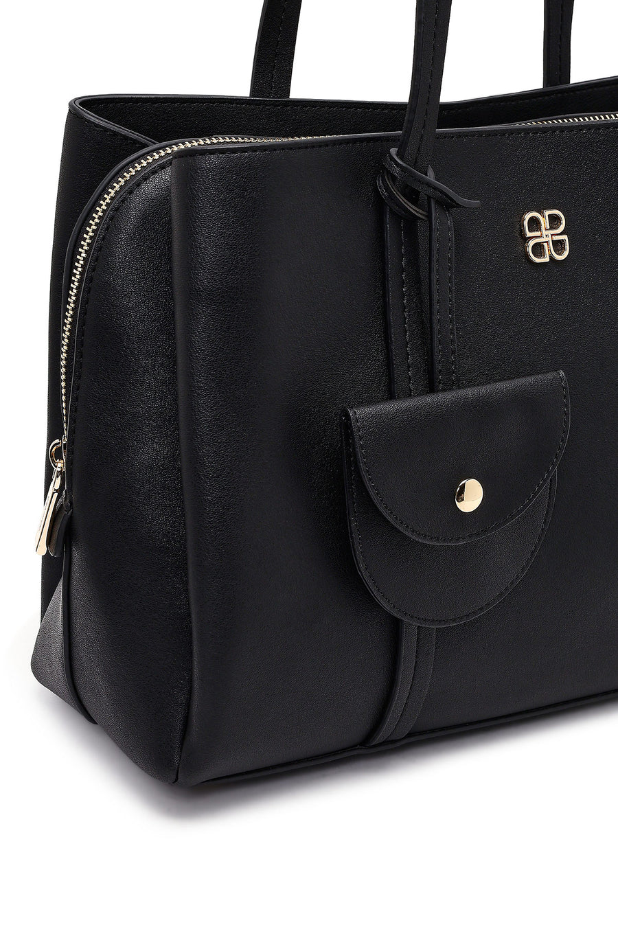 Women's Black Accessory Shoulder Bag