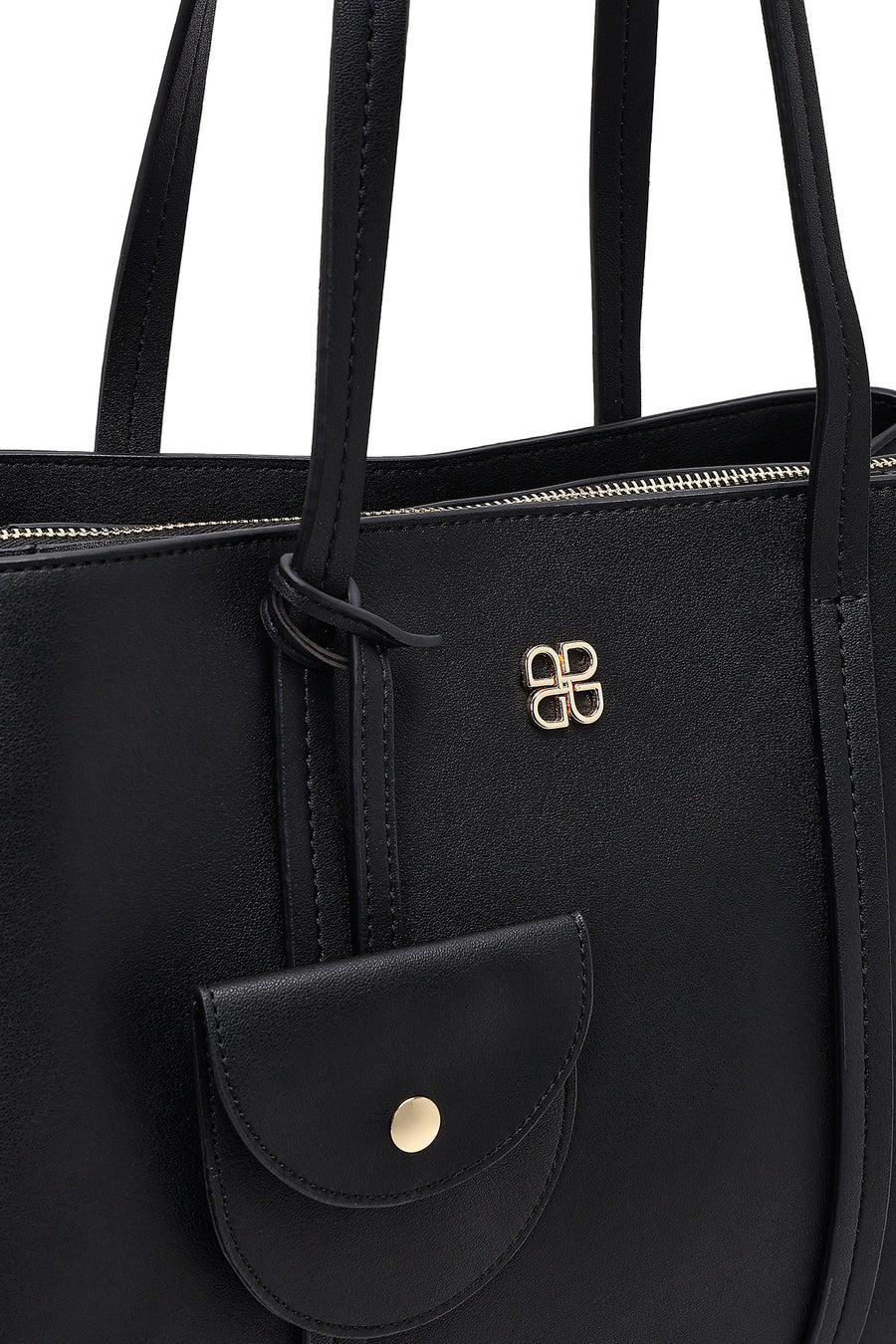 Women's Black Accessory Shoulder Bag