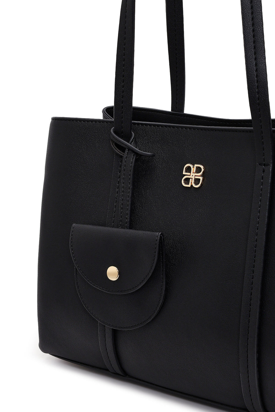 Women's Black Accessory Shoulder Bag