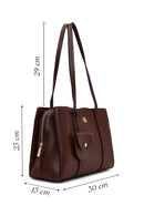 Women's Brown Accessory Shoulder Bag | Derimod