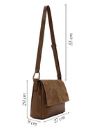 Women's Tan Long Strap Crossbody Bag | Derimod