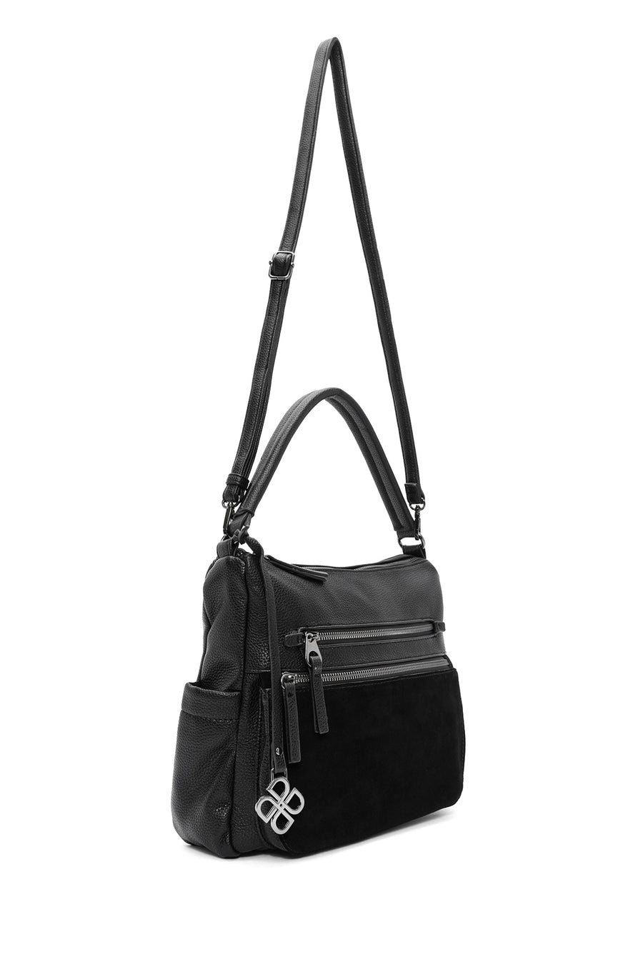 Kadın Siyah Uzun Askılı Omuz Çantası