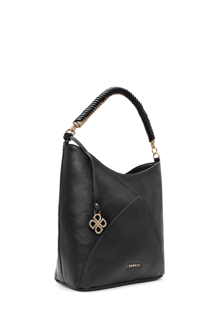 Women's Black Long Strap Shoulder Bag