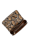 Woman Mink Long Strap Patterned Crossbody Bag | Derimod