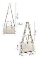 Woman Gray Long Shoulder Bag | Derimod
