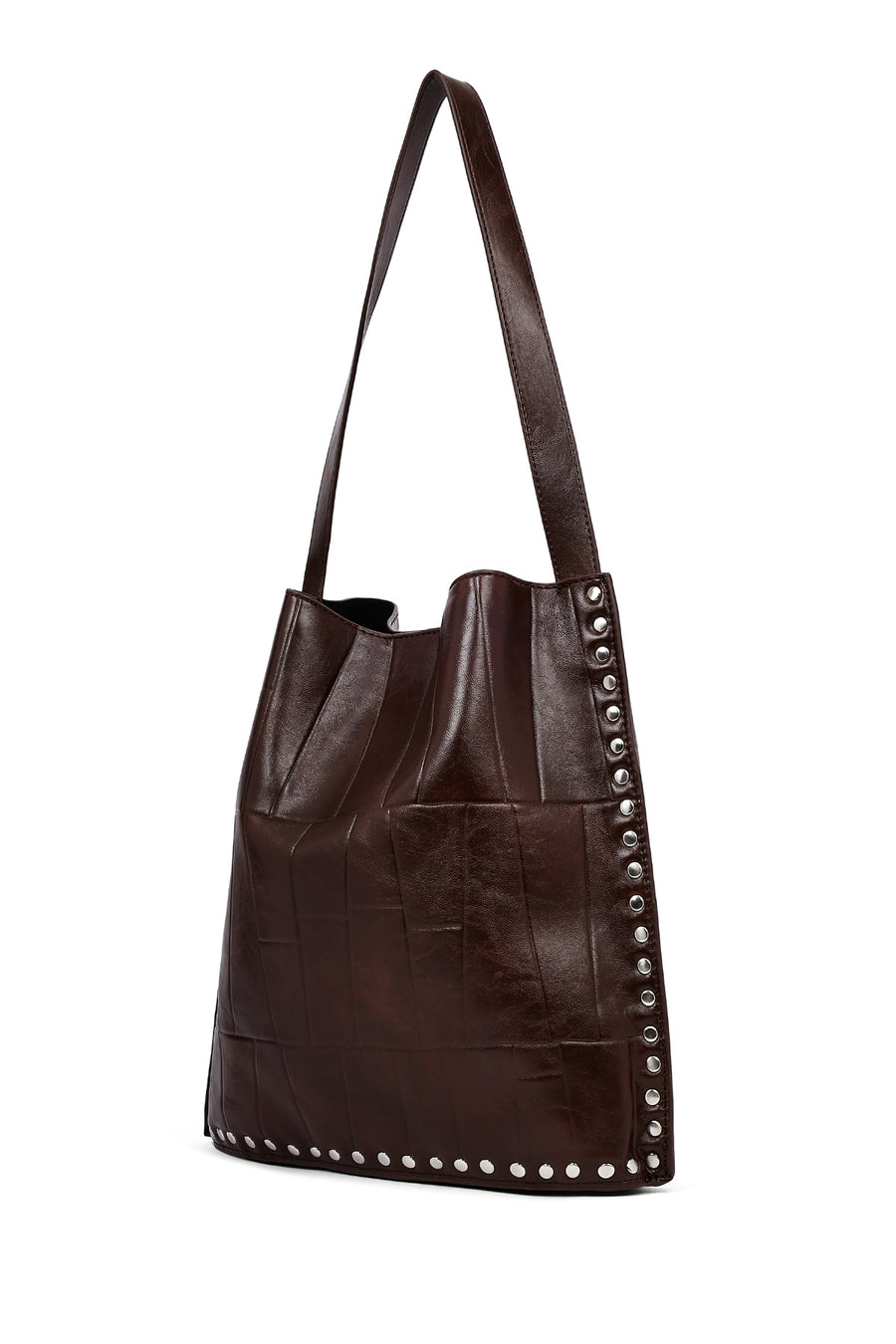 Women's Brown Printed Shoulder Bag