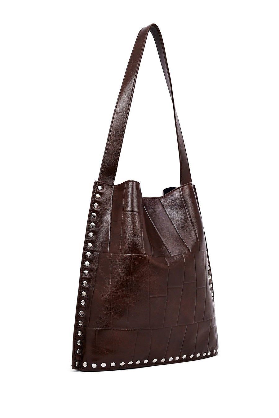 Women's Brown Printed Shoulder Bag