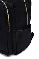 Woman Black Fabric Backpack | Derimod