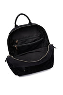 Woman Black Fabric Backpack | Derimod