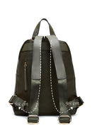Women's Khaki Casual Backpack | Derimod