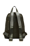 Women's Khaki Casual Backpack | Derimod